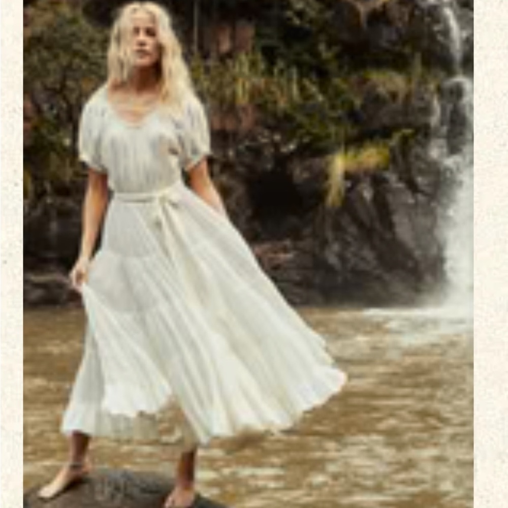 Doen Rae dress in salt size medium
